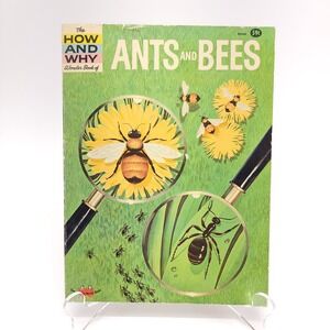 Vintage 1962 The How and Why Wonder Book of Ants and‎ Bees Ronald N Rood 5030